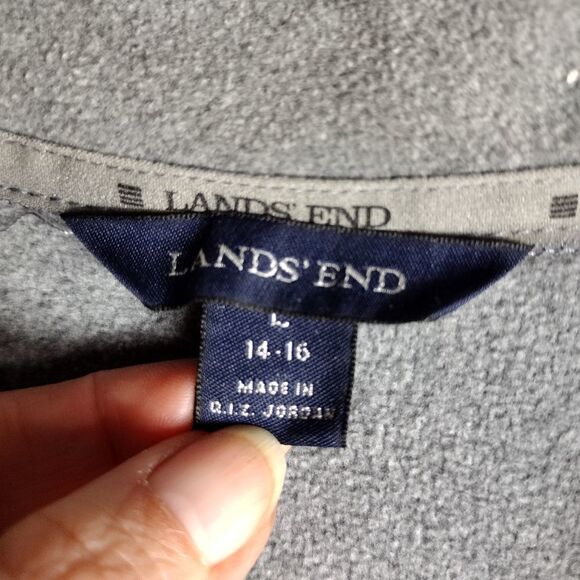 Lands End fleece jacket - Picture 3 of 6